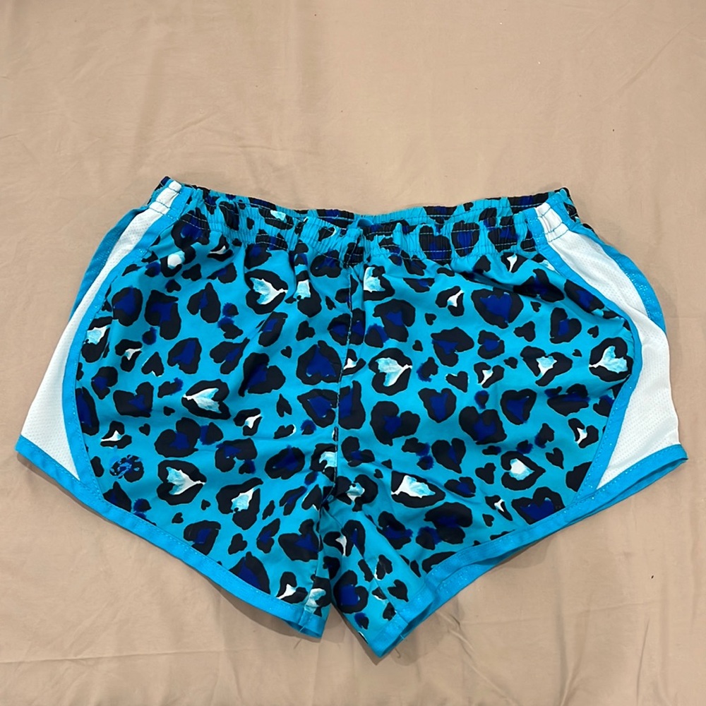Justice Cheetah Print Athletic Shorts